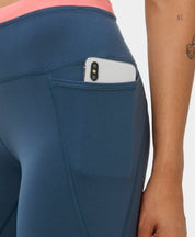 Power Colourblock Workout Legging 7/8