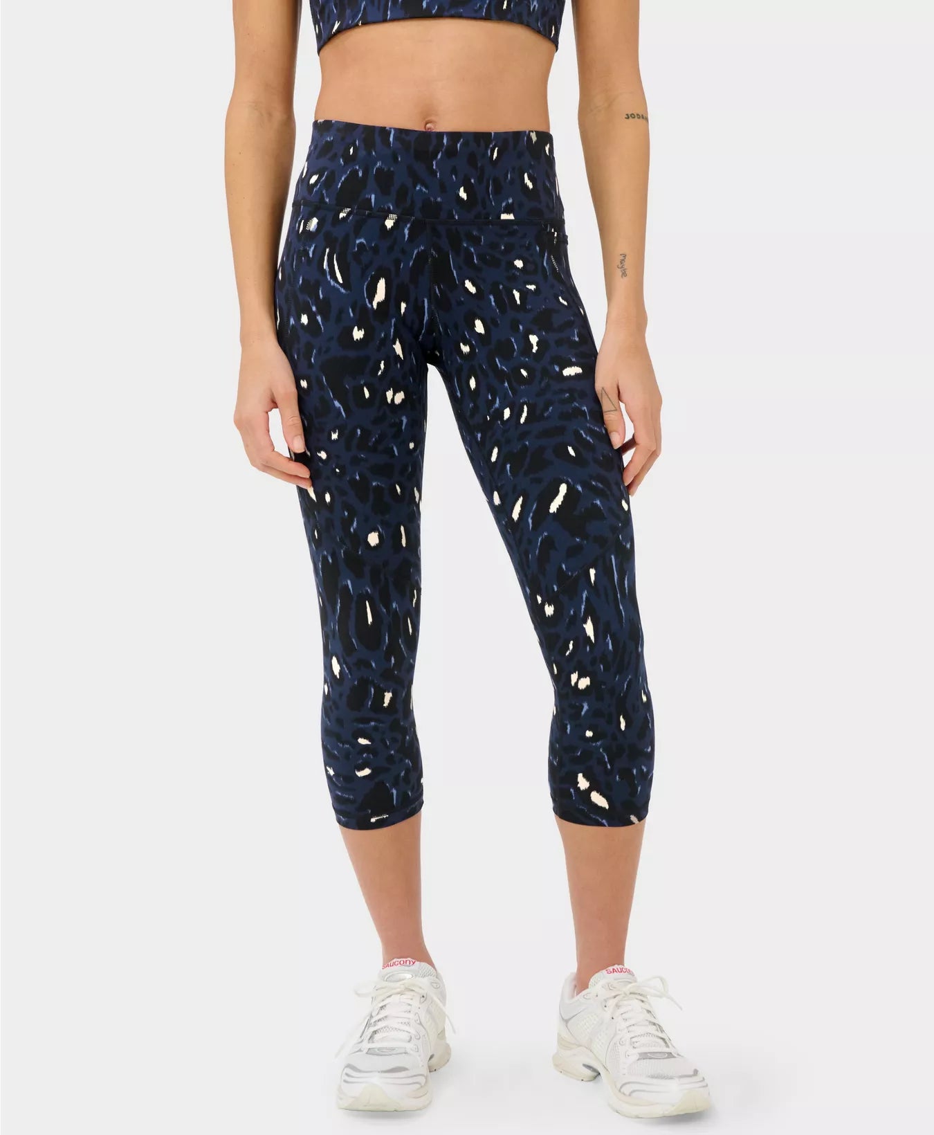 Power Cropped Workout Leggings