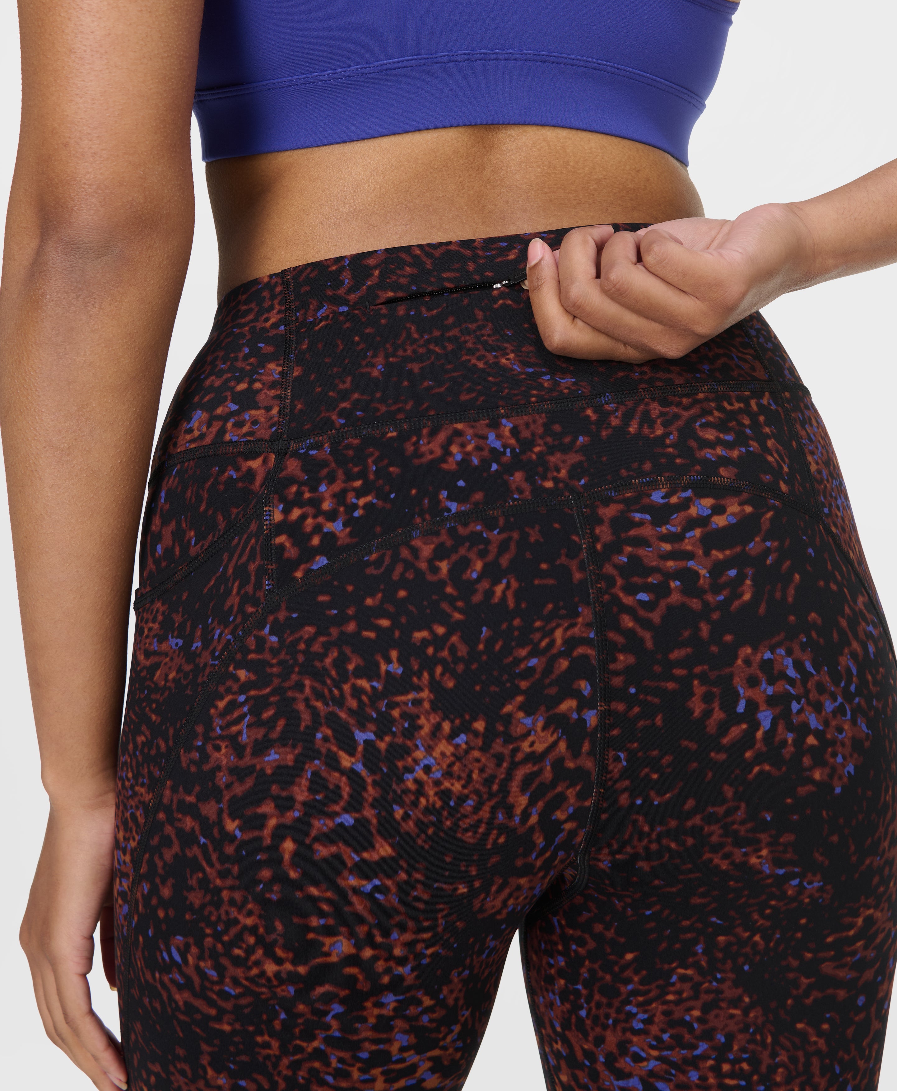 Power Cropped Workout Leggings