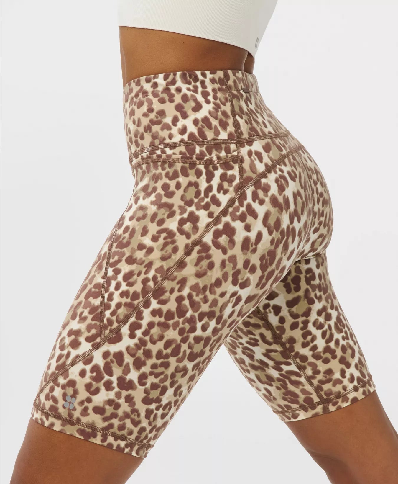 Power 9" Biker Shorts