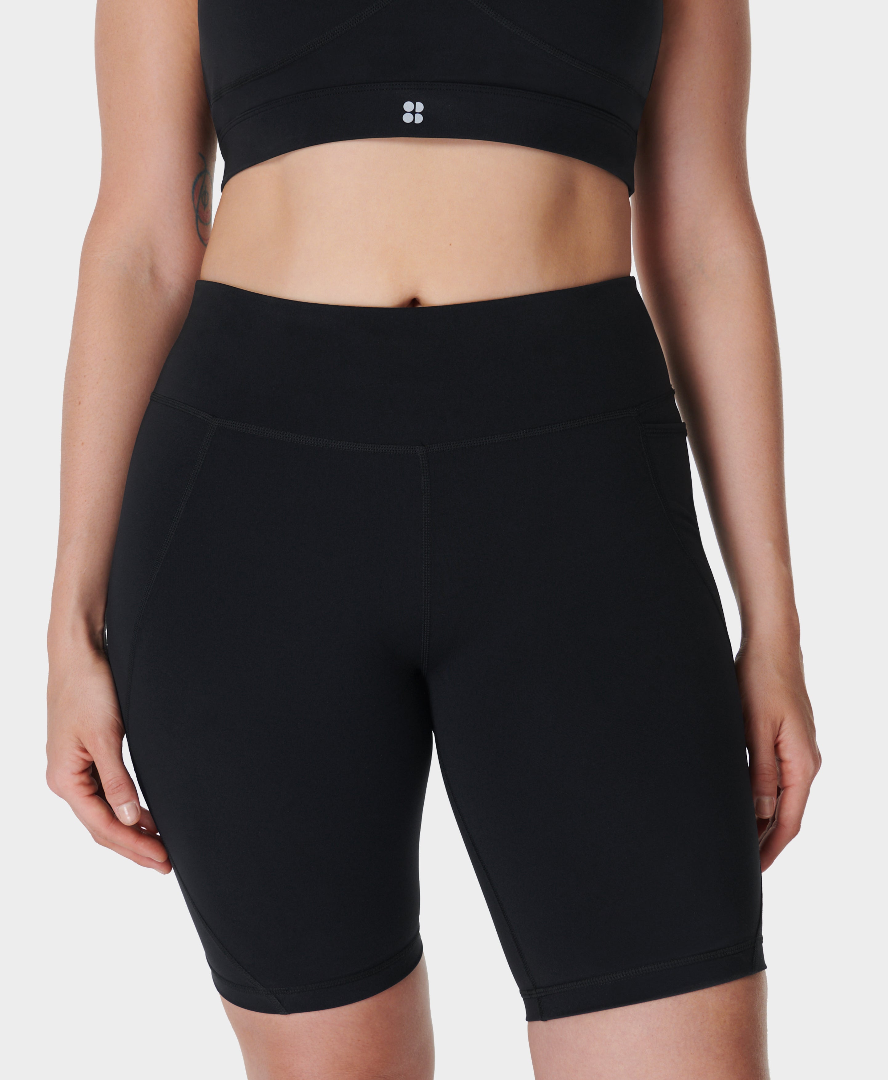 Power 9" Biker Shorts