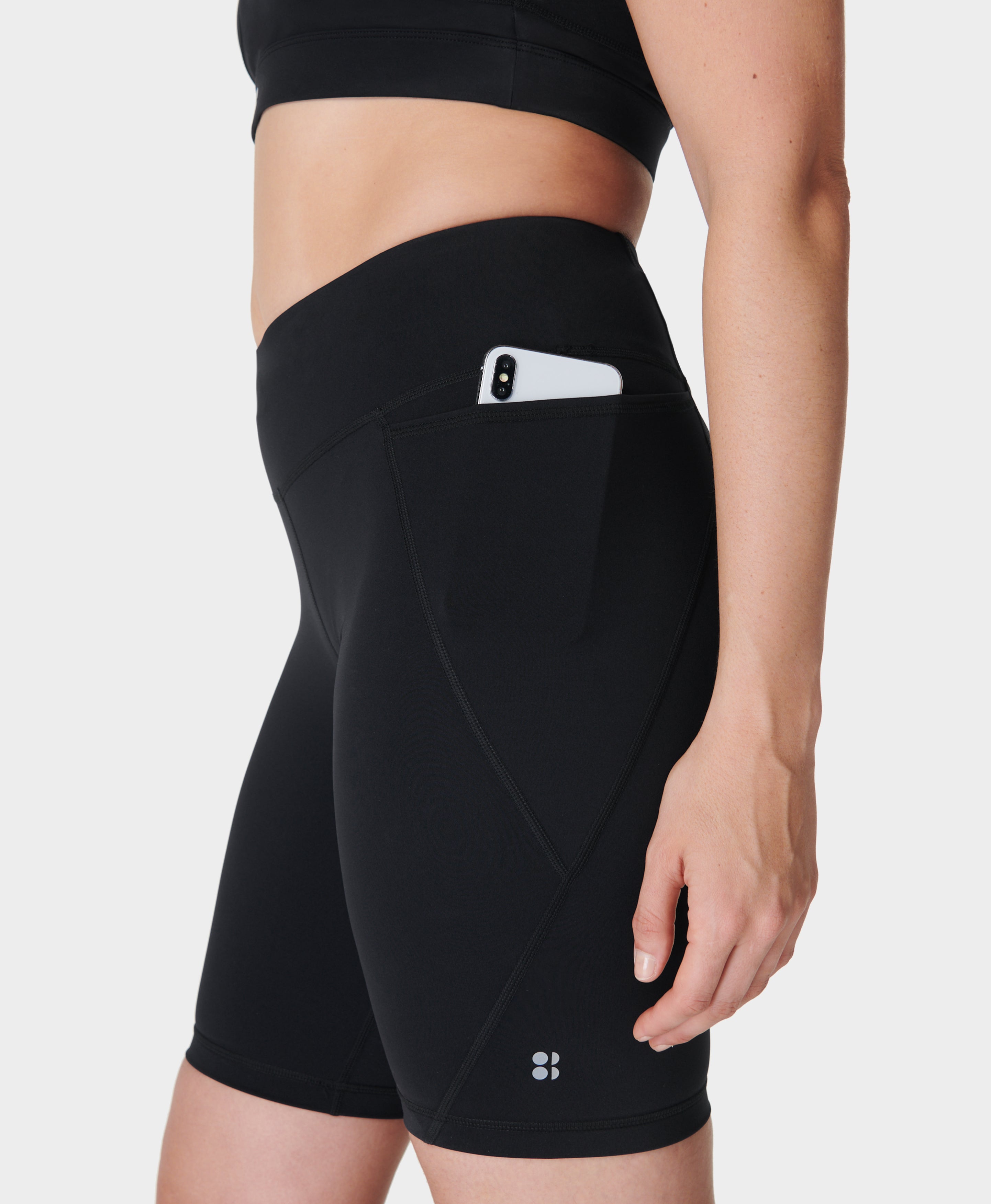 Power 9" Biker Shorts