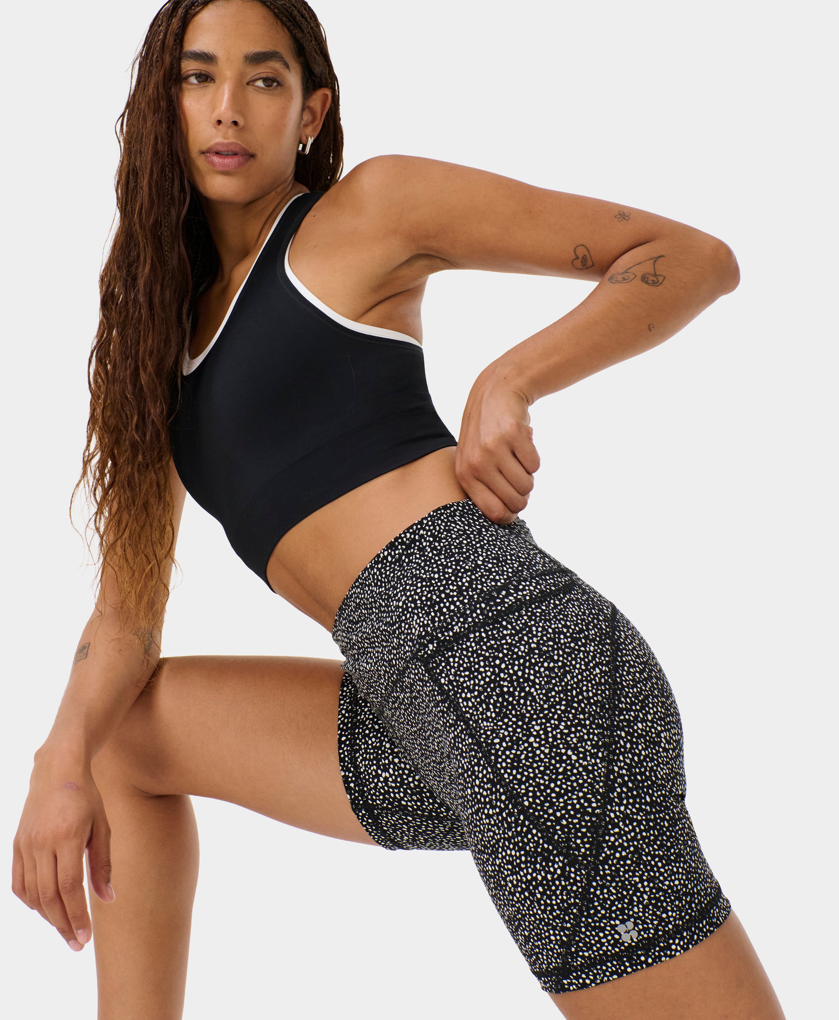 Power 6" Biker Shorts