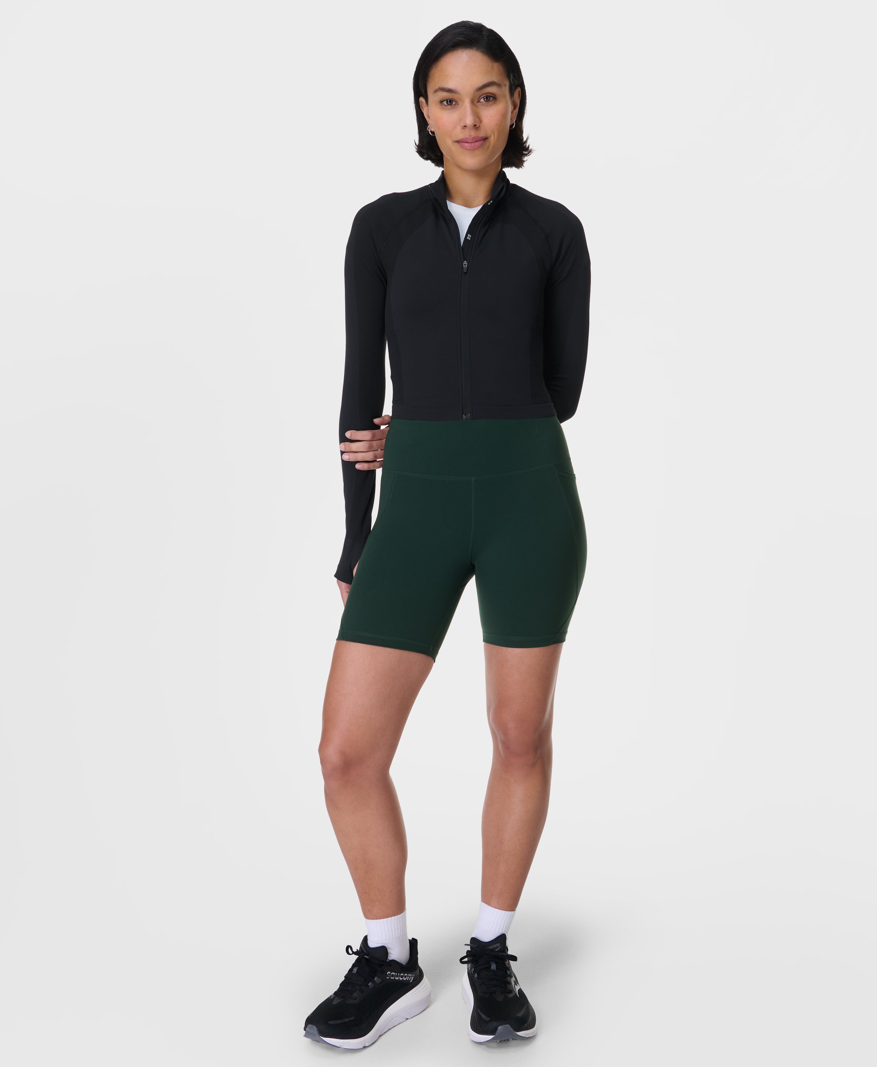 Power 6" Biker Shorts