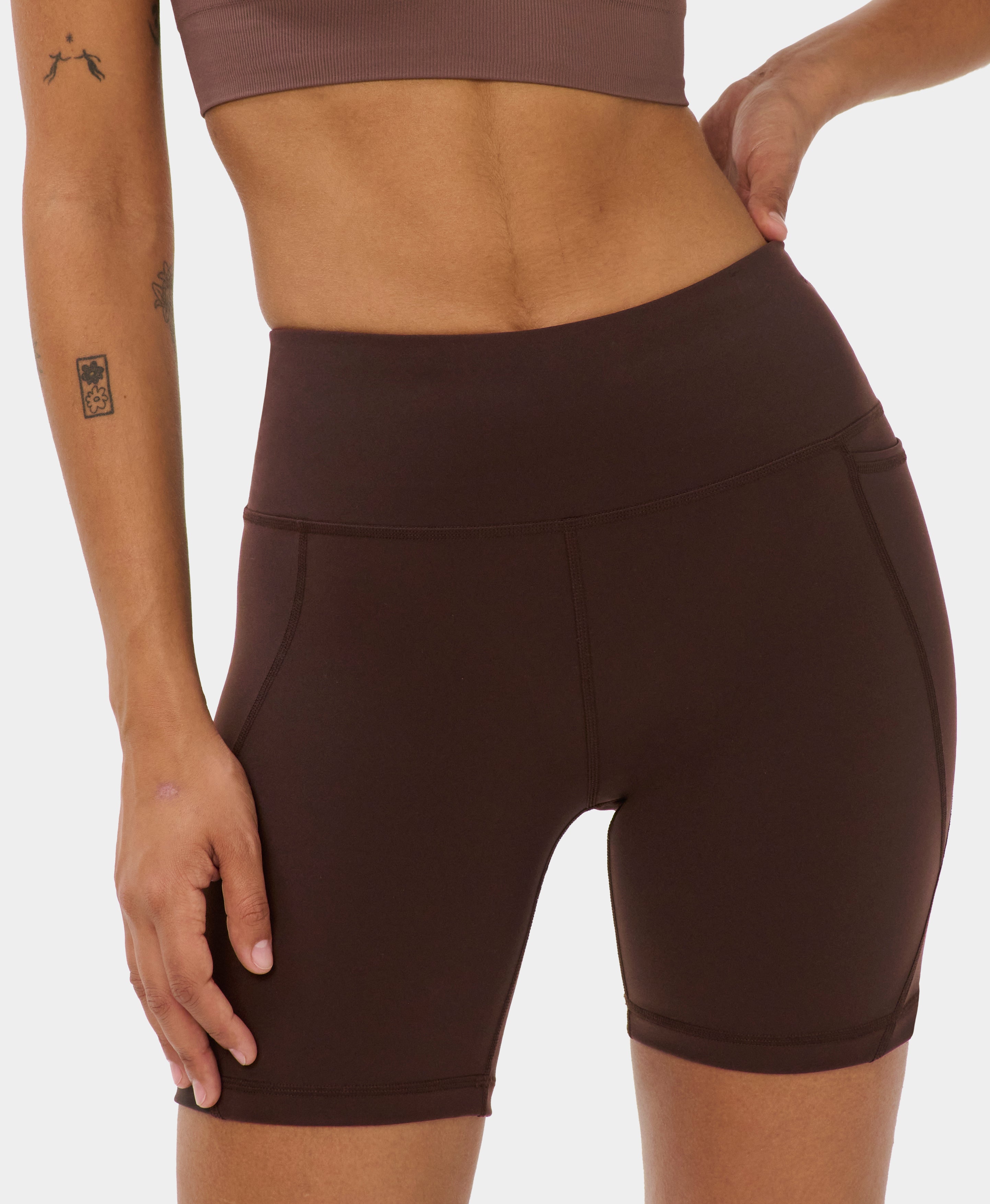Power 6" Biker Shorts