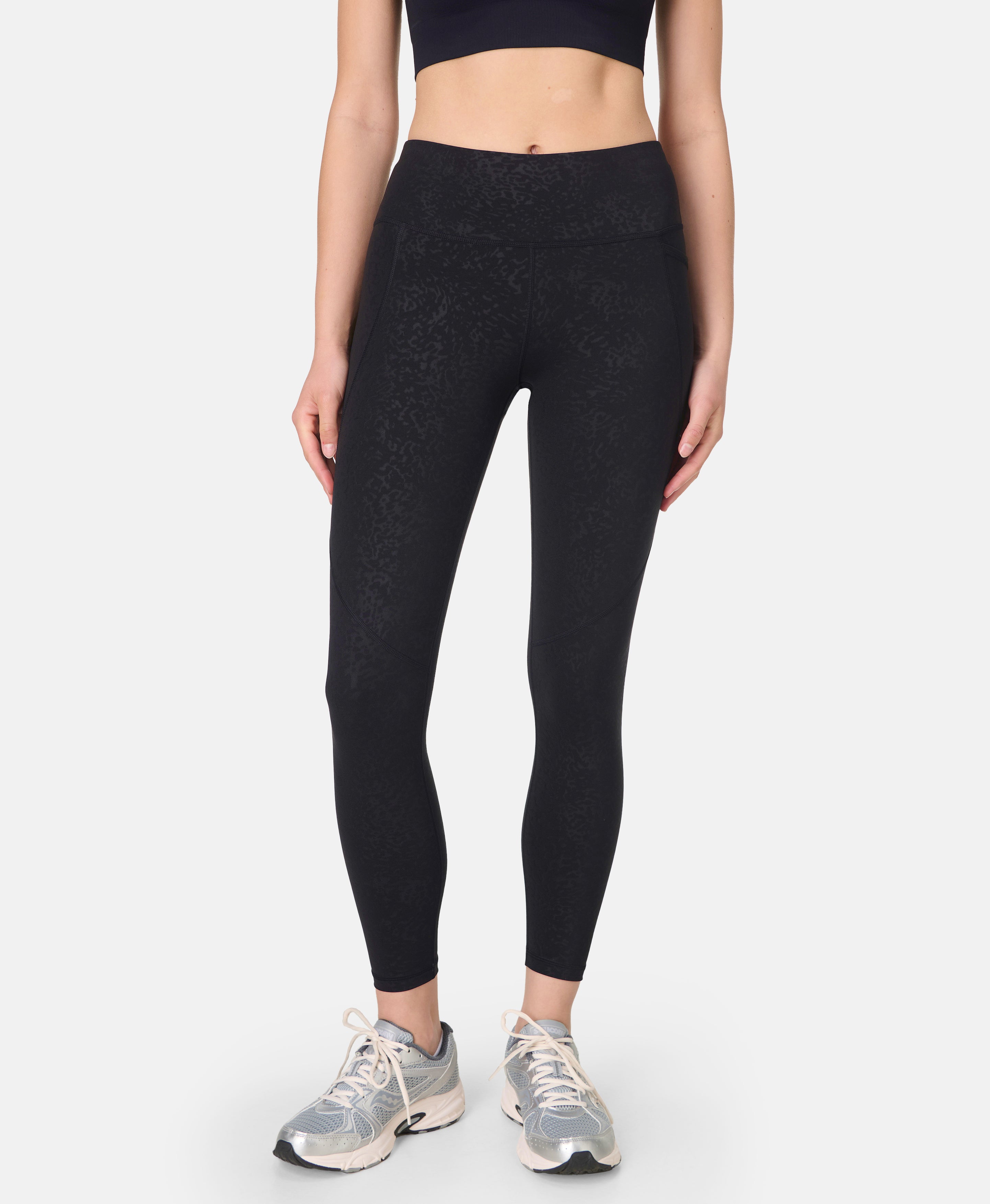 Power 7/8 Embossed Workout Leggings