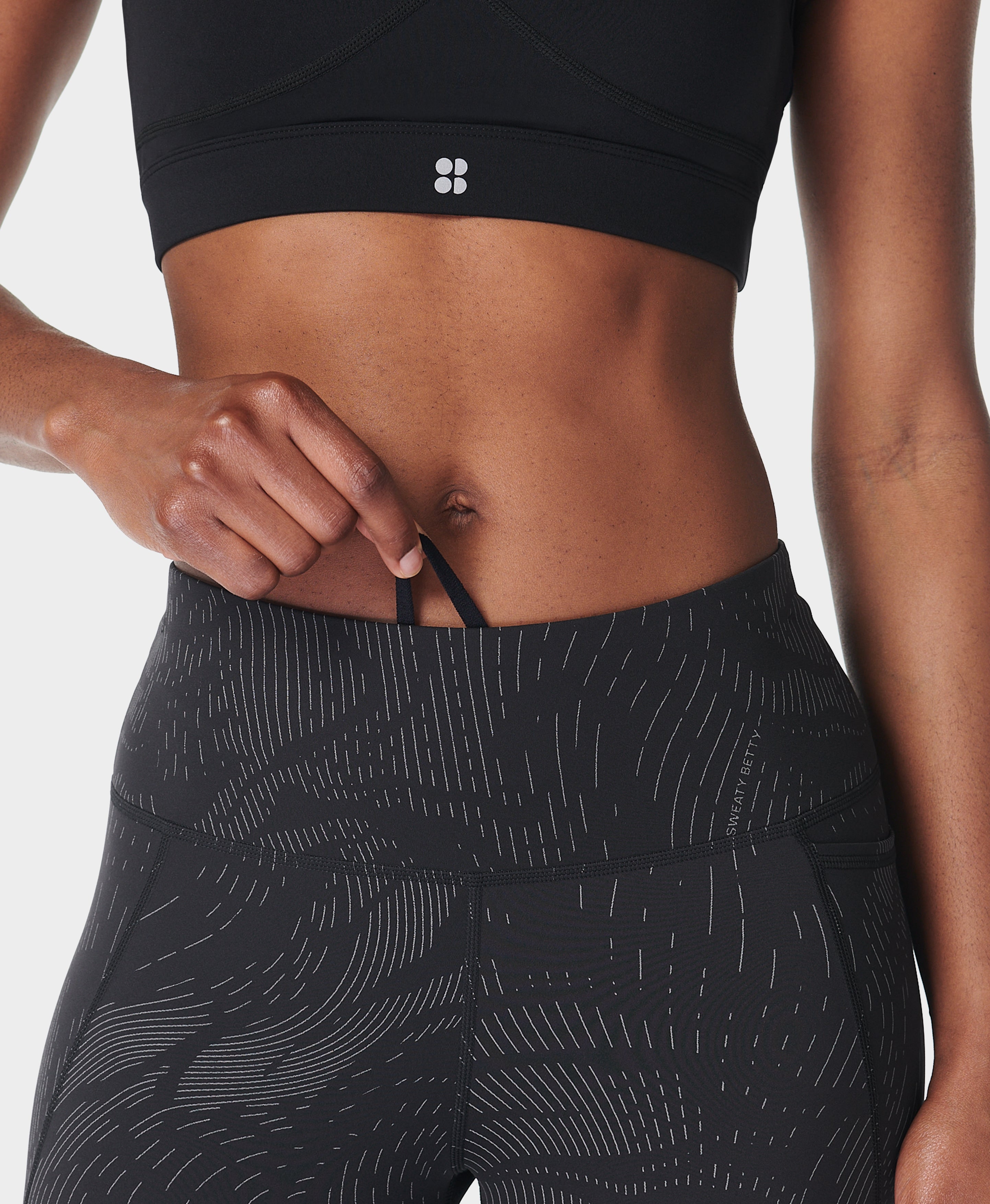Power 7/8 Reflective Workout Leggings