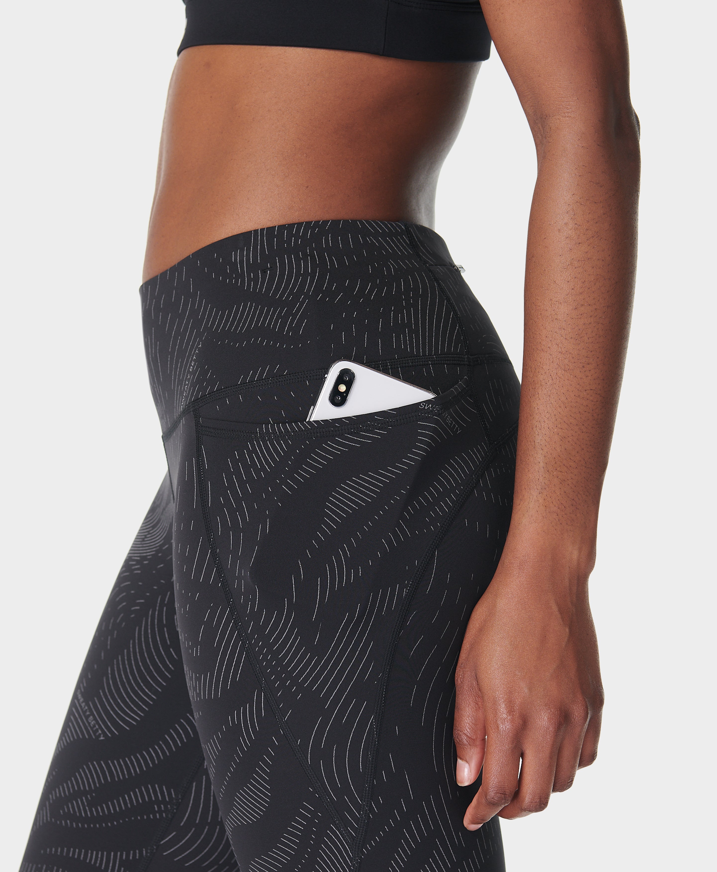 Power 7/8 Reflective Workout Leggings