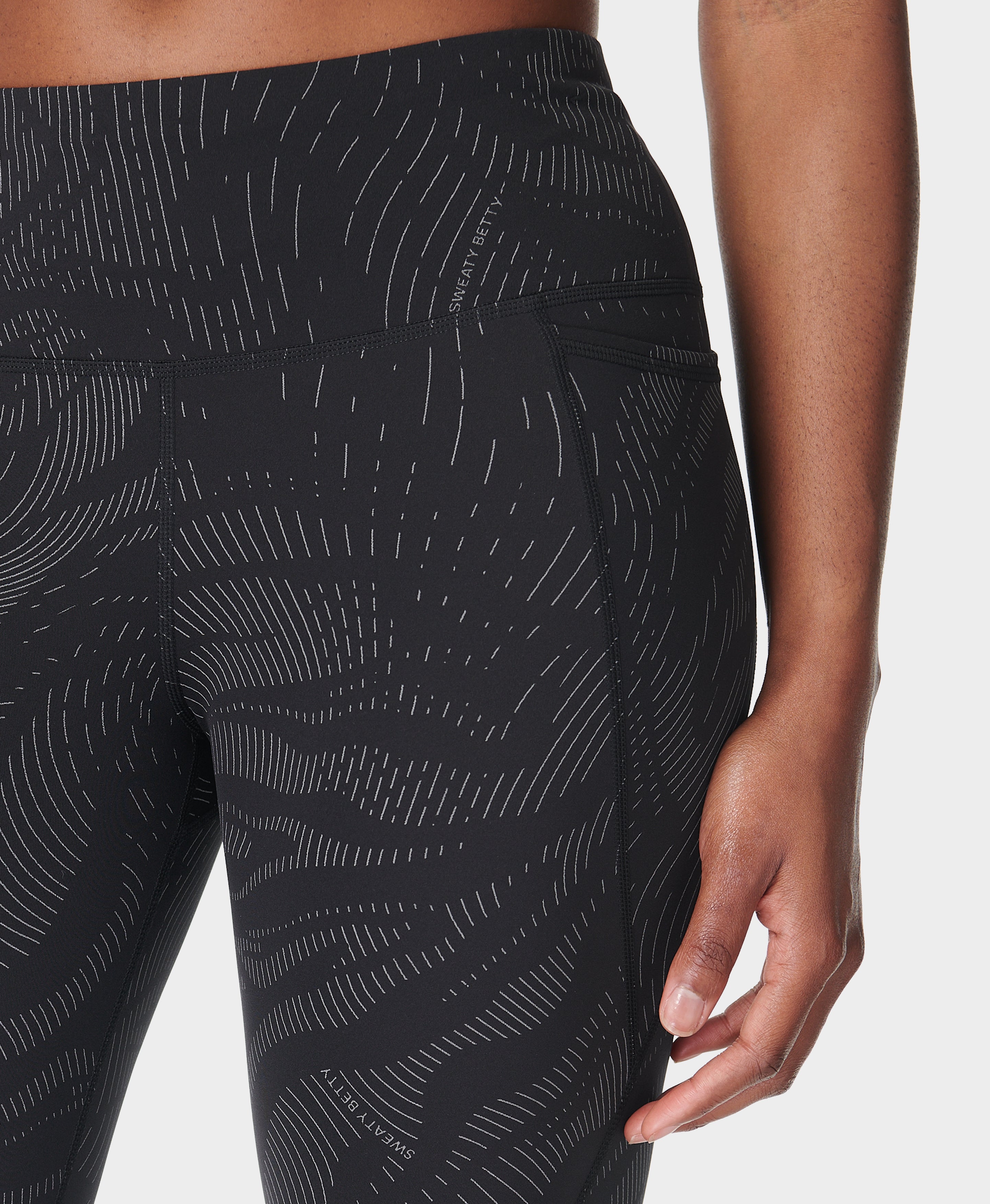 Power 7/8 Reflective Workout Leggings