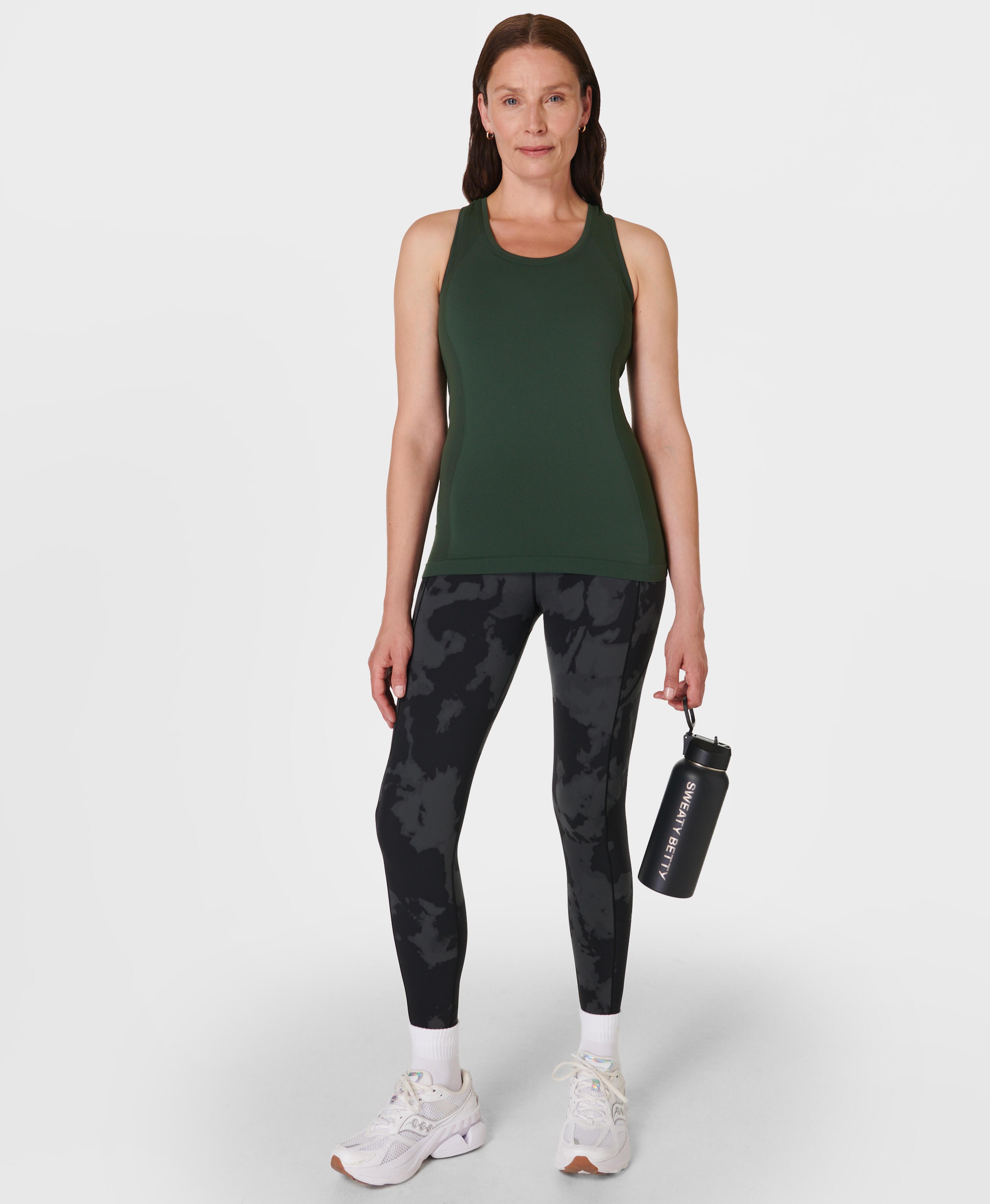 Athlete Crop Seamless Workout Tank Top