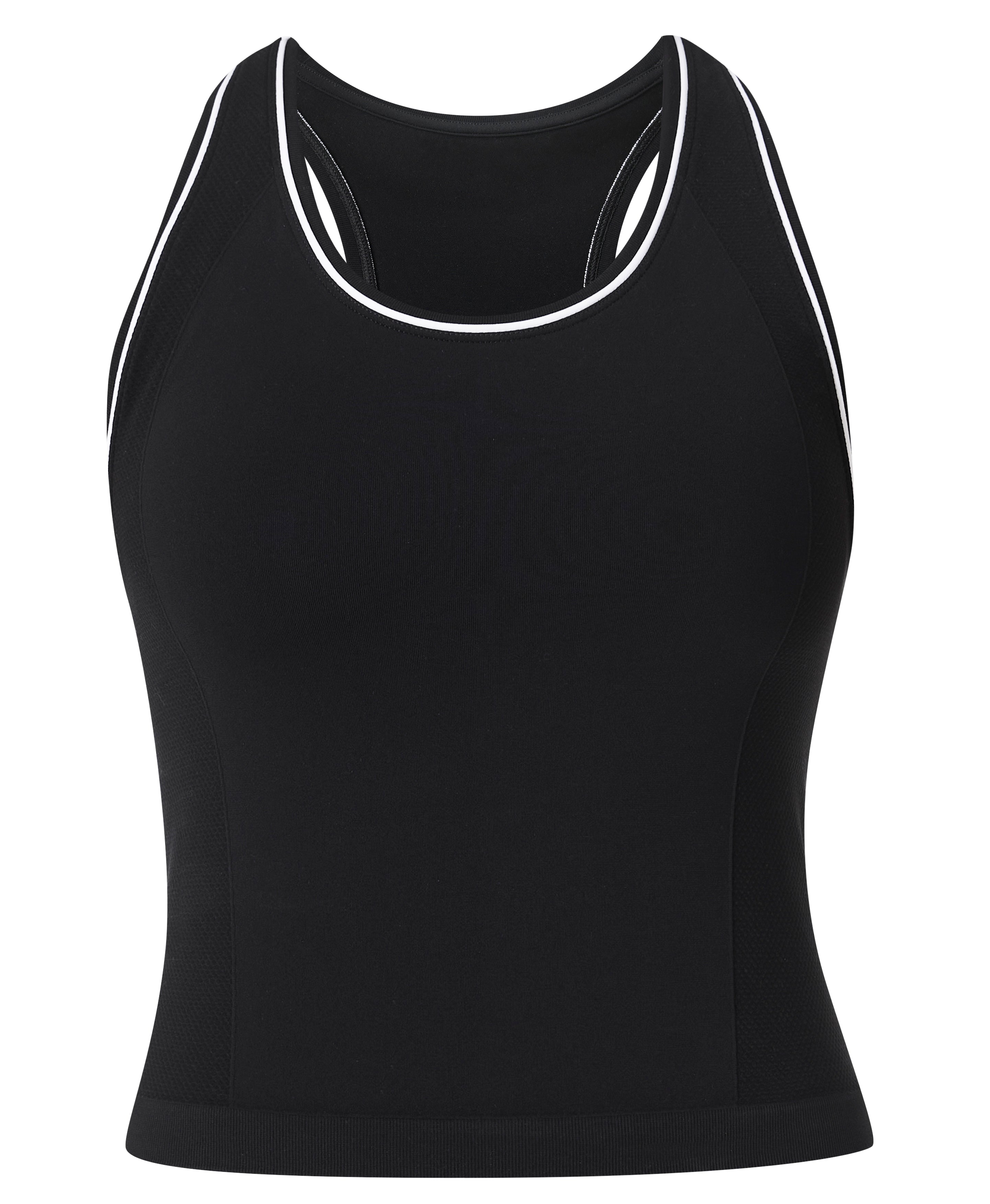 Athlete Crop Seamless Workout Tank Top