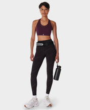 Power Icon Running Bra