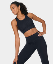 Stamina Seamless Lurex Sports Bra