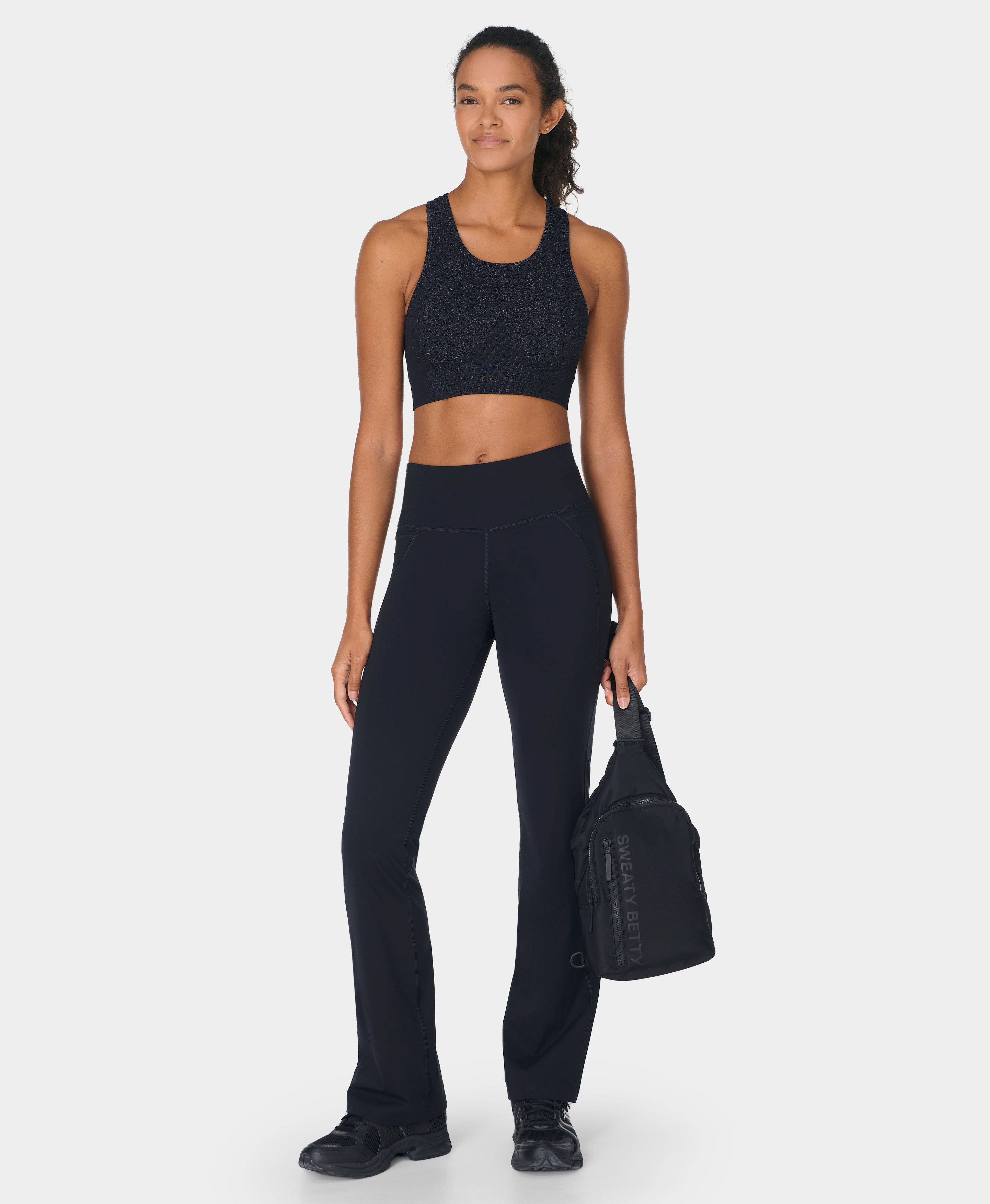 Stamina Seamless Lurex Sports Bra