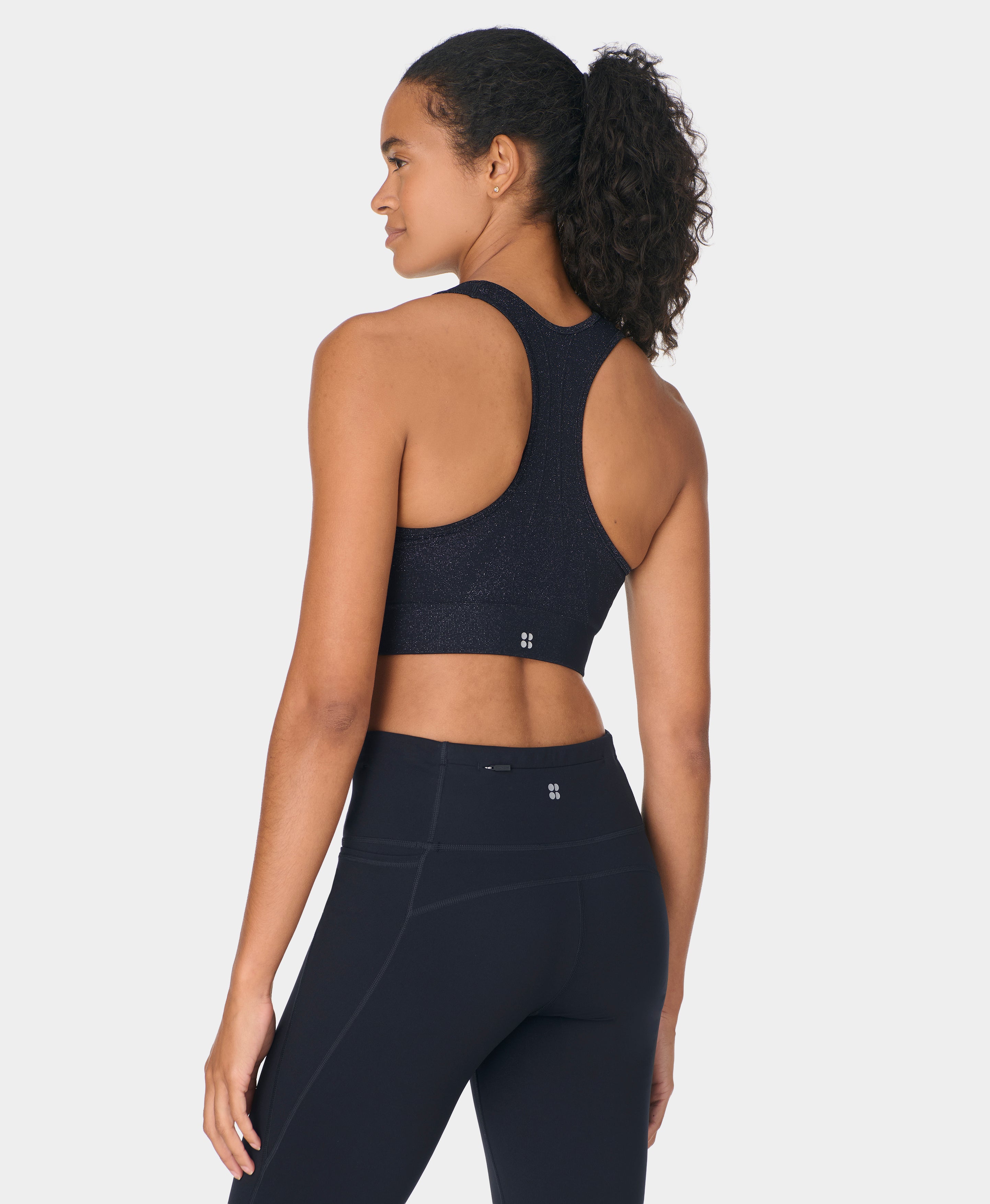 Stamina Seamless Lurex Sports Bra
