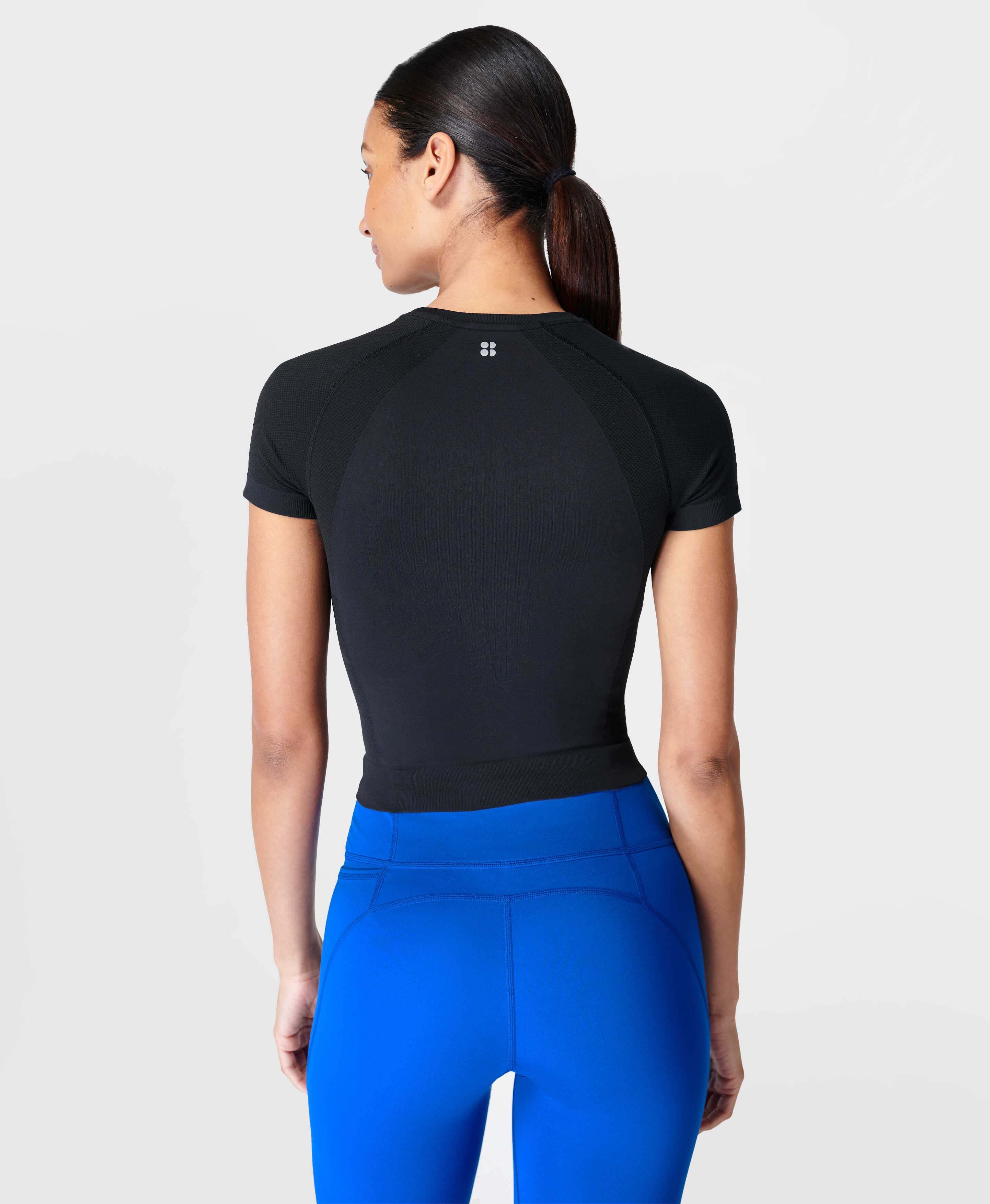 Athlete Crop Seamless Workout T-Shirt