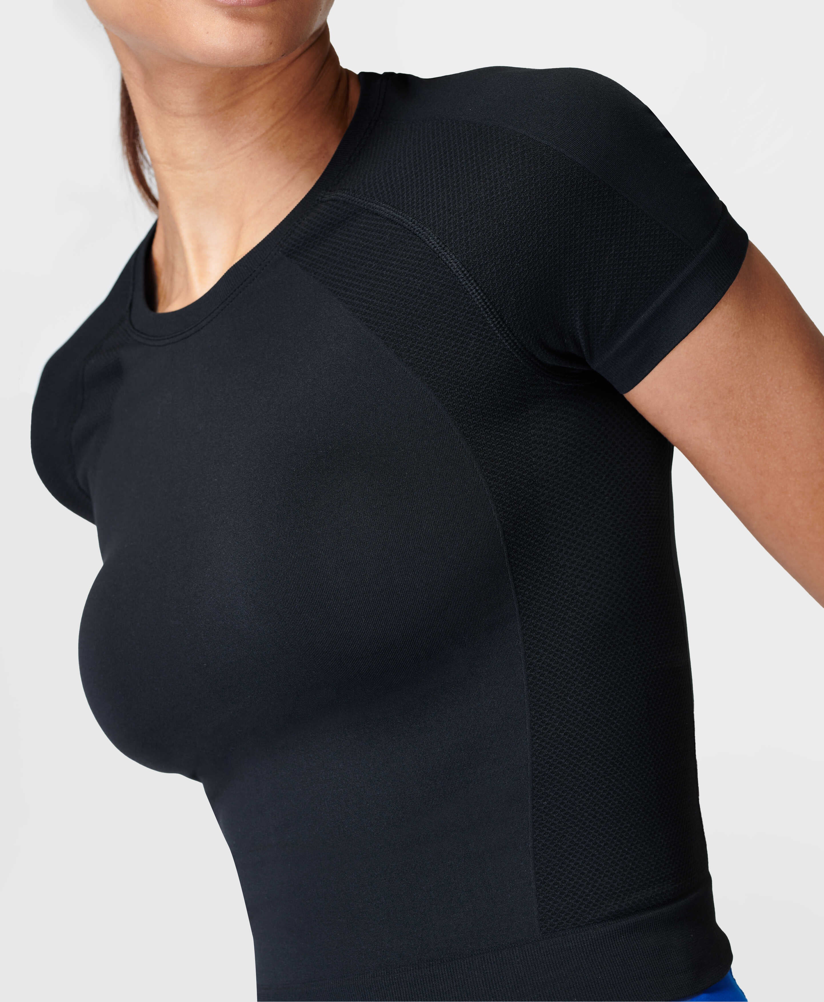 Athlete Crop Seamless Workout T-Shirt