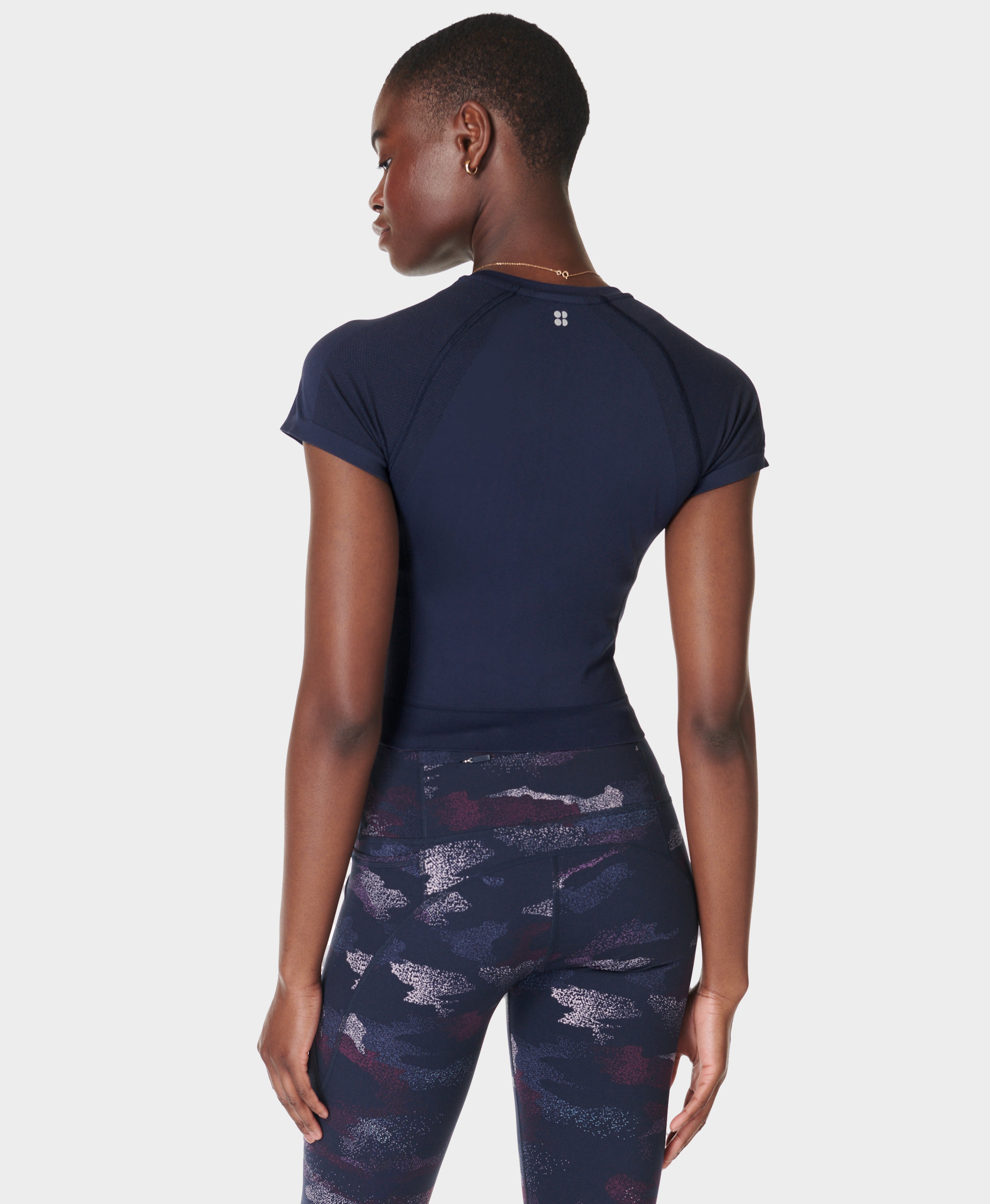 Athlete Crop Seamless Workout T-Shirt