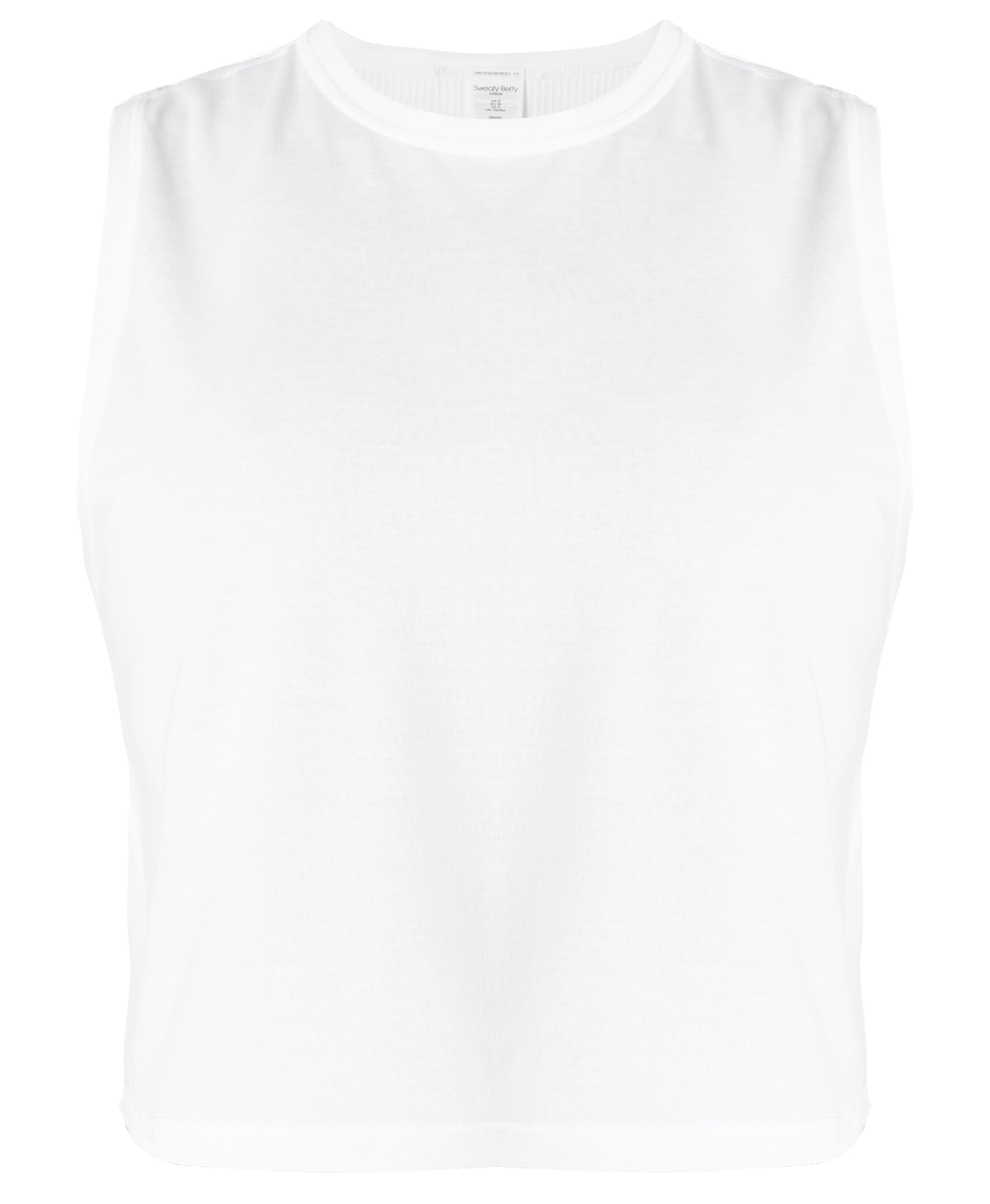 Breathe Easy Crop Muscle Tank