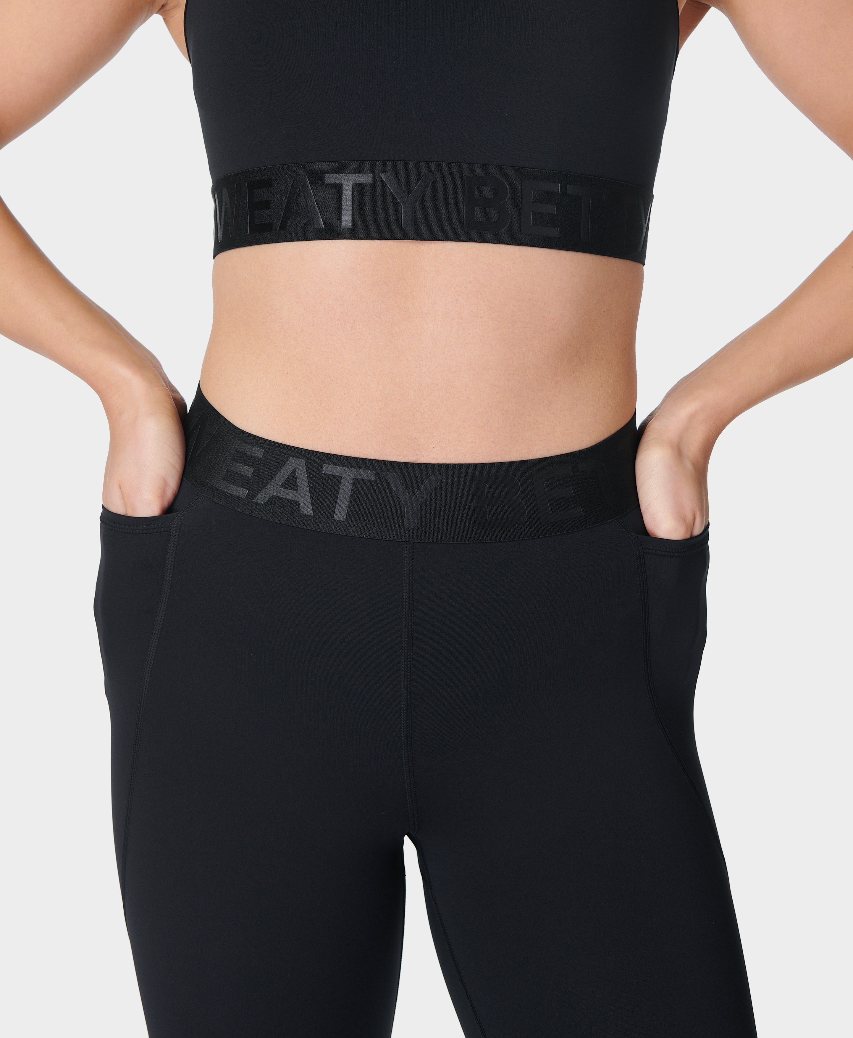 Power 7/8 Elastic Waist Gym Legging