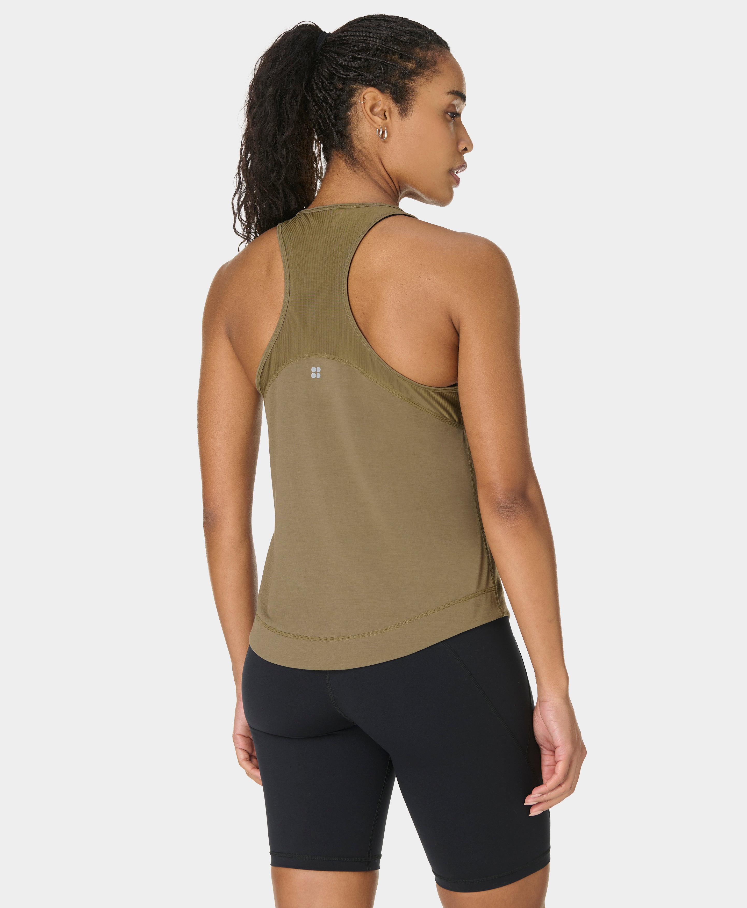Breathe Easy Mesh Run Tank Top