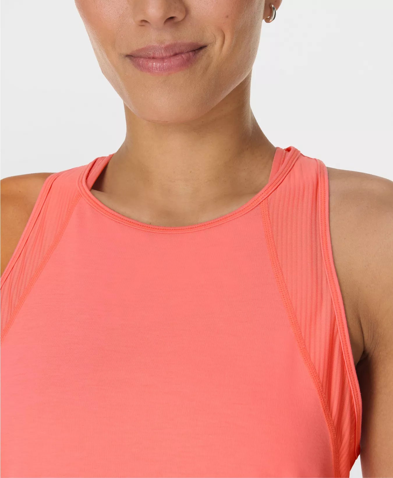 Breathe Easy Mesh Run Tank Top