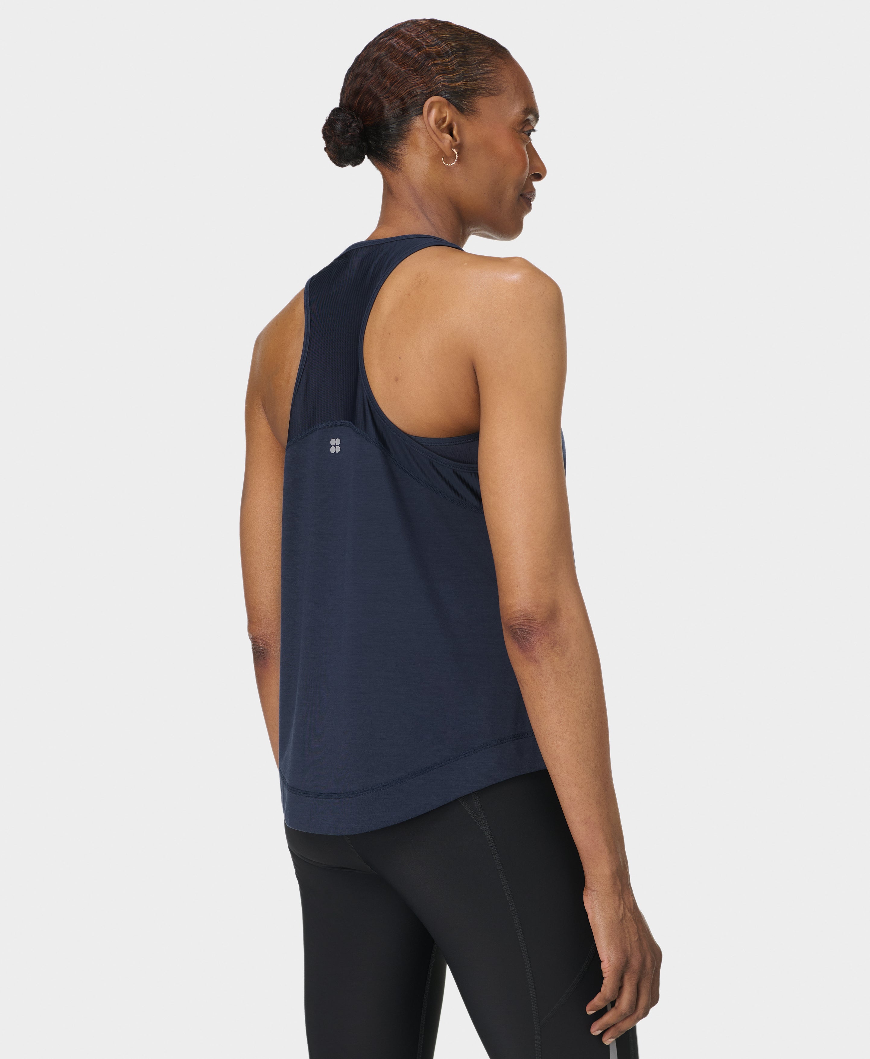 Breathe Easy Mesh Run Tank Top
