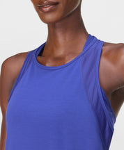 Breathe Easy Mesh Run Tank Top