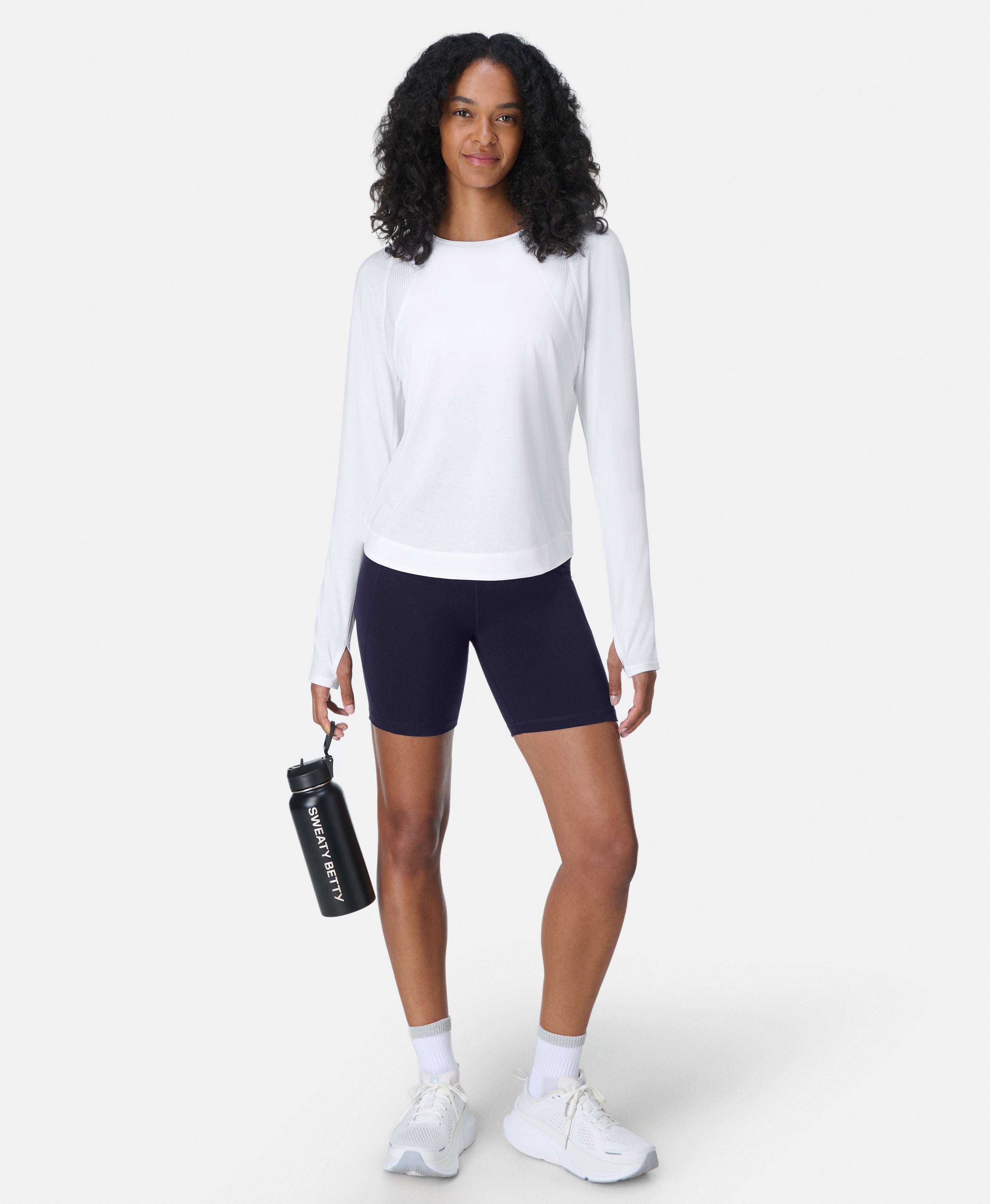 Breathe Easy Mesh Long Sleeve Top